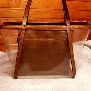 Michael Michael Kors Whitney Large clear tote bag 👜